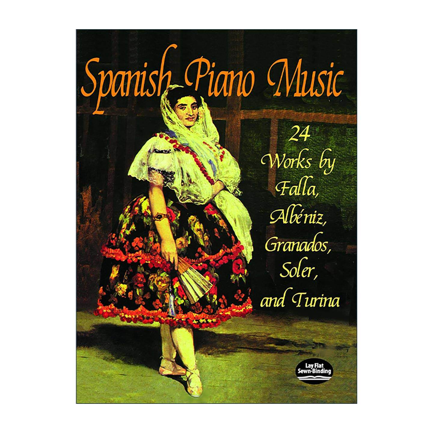 英文原版 Spanish Piano Music 西班牙钢琴音乐 作品精选集 曼努埃尔·德·法雅 英文版 进口英语原版书籍