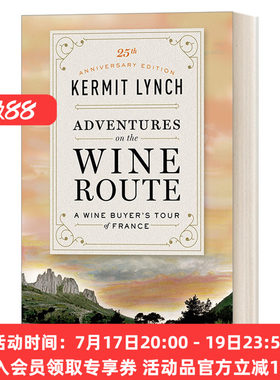 英文原版 Adventures on the Wine Route 葡萄酒冒险之旅  法国葡萄酒背后的故事 英文版 进口英语原版书籍