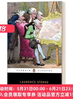 多情客游记 英文原版 A Sentimental Journey 劳伦斯·斯特恩 企鹅黑经典 Penguin Black Classics 英文版 进口英语原版书籍