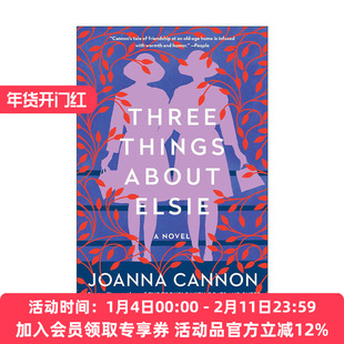 英文原版 Three Things About Elsie 爱 洋葱和惠特比 乔安娜·坎农 英文版 进口英语原版书籍