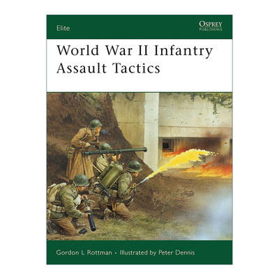 二战步兵突击战术  英文原版 World War II Infantry Assault Tactics 军事精锐系列 英文版 进口英语原版书籍