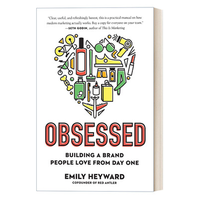 痴迷 英文原版 Obsessed 打造一个人们从一开始就喜欢的品牌 Emily Heyward 精装 英文版 进口英语原版书籍