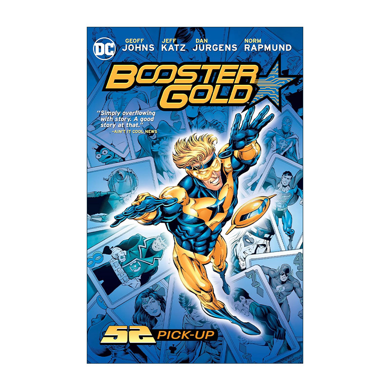 英文原版 Booster Gold 52 Pick-Up 金色先锋 新版 DC漫画 Geoff Johns 英文版 进口英语原版书籍
