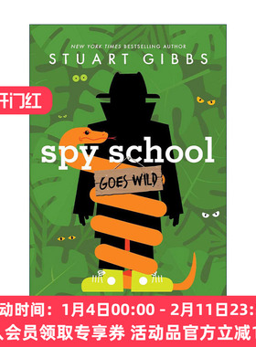 英文原版 Spy School Goes Wild 间谍学校 去野外 精装 英文版 进口英语原版书籍