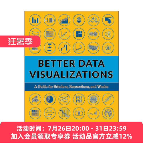 更好的数据可视化指南 英文原版 Better Data Visualizations 图表设计 乔纳森·施瓦比什 哥伦比亚大学出版社 进口英语原版书籍