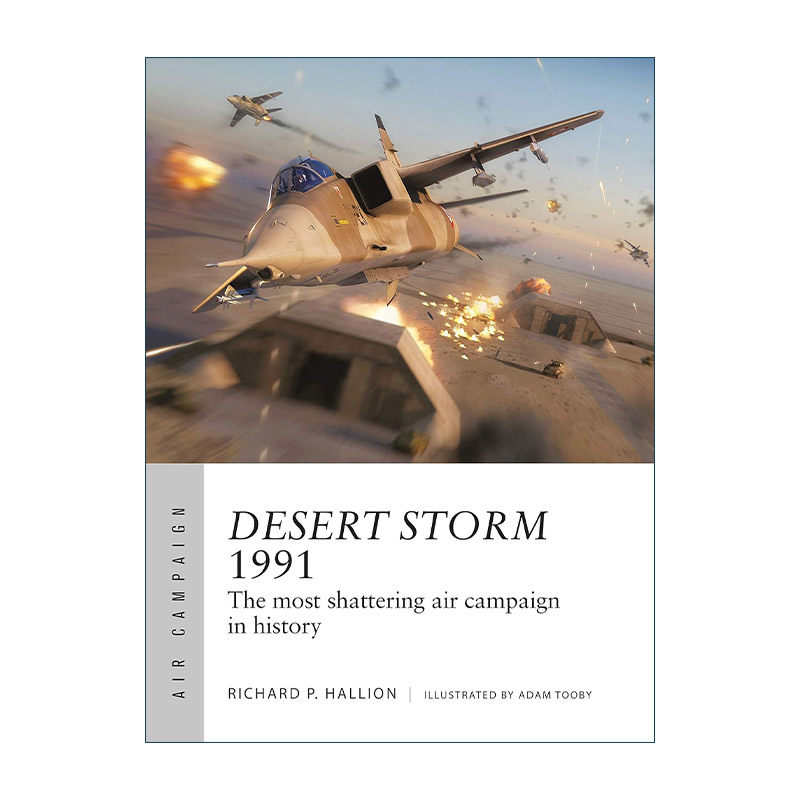 英文原版 Desert Storm 1991 美军沙漠风暴行动 空中战役系列 英文版 进口英语原版书籍