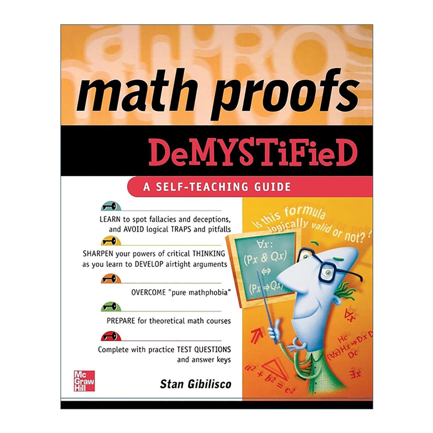 英文原版 Math Proofs Demystified 数学证明 自学向导系列 英文版 进口英语原版书籍