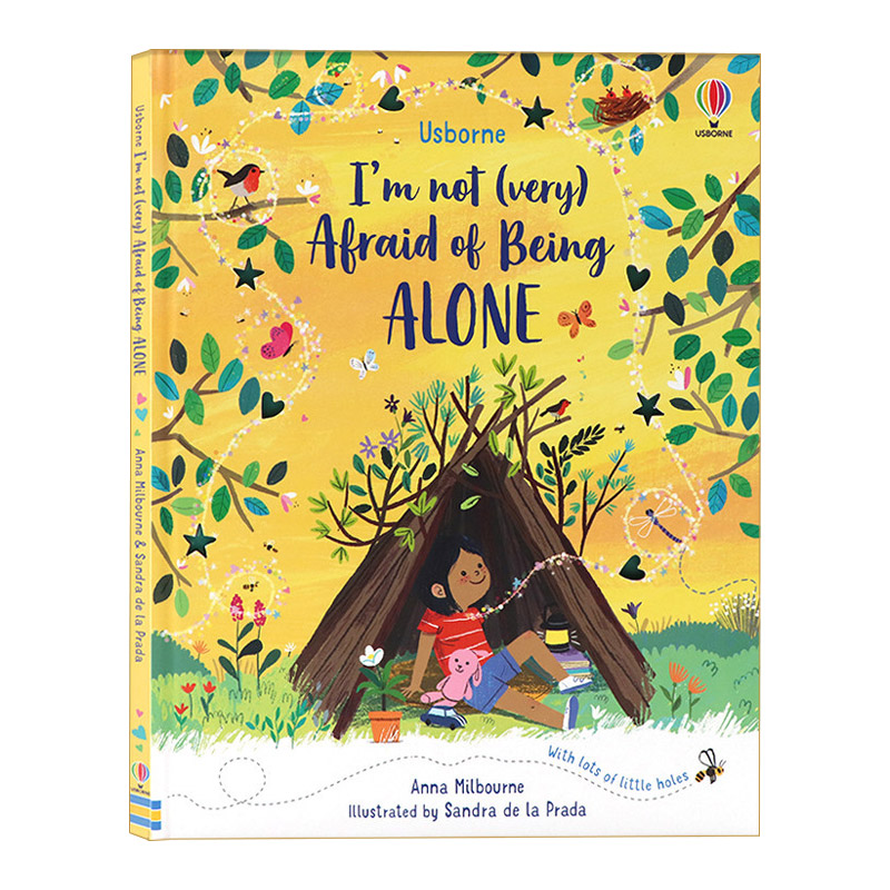 并不是非常害怕独处 英文原版 I'm not (very) Afraid of being ALONE 情商管理 故事绘本 帮助孩子战胜独处恐惧 英文版 进口书籍