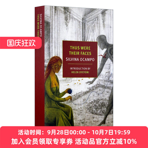 英文原版 Thus Were Their Faces New York Review Books Classics 他们的脸是这样的 短篇小说集 Silvina Ocampo进口英语原版书籍