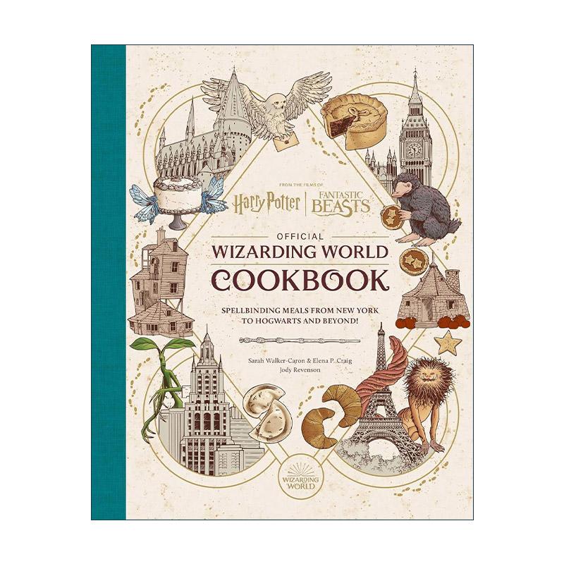 英文原版 Harry Potter and Fantastic Beasts Official Wizarding World Cookbook 哈利波特与神奇动物 魔法世界官方食谱