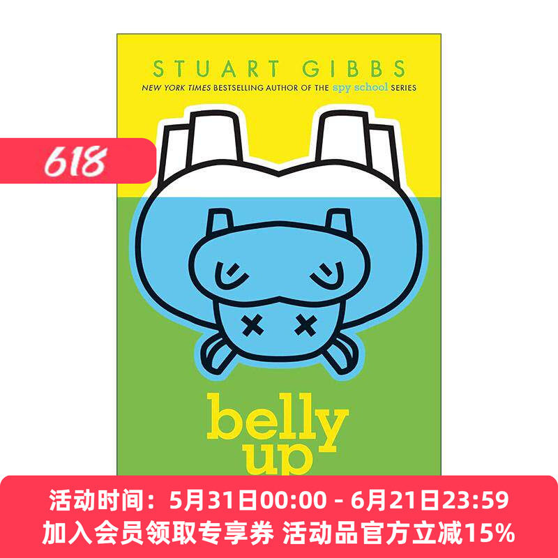 英文原版 Belly Up 谁杀死了河马亨利 欢乐丛林系列 精装 斯图亚特吉布斯 英文版 进口英语原版书籍