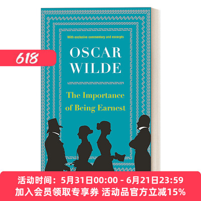 英文原版 The Importance of Being Earnest 不可儿戏 奥斯卡王尔德 英文版 进口英语原版书籍