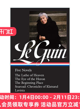 英文原版 Ursula K. Le Guin Five Novels LOA #379 厄休拉·勒古恩五部小说集 精装美国文库 英文版 进口英语原版书籍