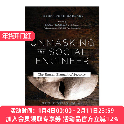 英文原版 Unmasking the Social Engineer 社会工程卷2 解读肢体语言 英文版 进口英语原版书籍