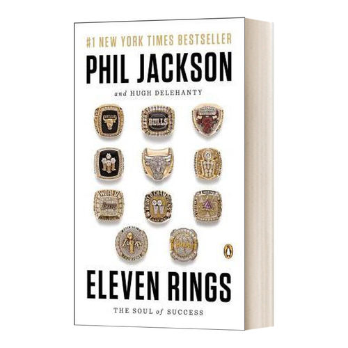 英文原版 Eleven Rings the Soul of Success 11枚戒指 禅师菲尔·杰克逊自传 英文版 进口英语原版书籍