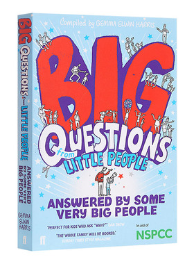 孩子提问题 大师来回答1 英文原版 Big Questions From Little People 儿童亲子共读趣味科普文学 英文版 进口英语原版书籍