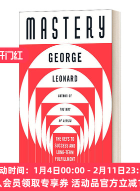 英文原版 Mastery the Keys to Success and Long-Term Fulfillment 精通 成功和长期成就感的关键 英文版 进口英语原版书籍