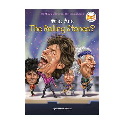 英文原版 Who Are The Rolling Stones 谁是滚石乐队 英文版 进口英语原版书籍