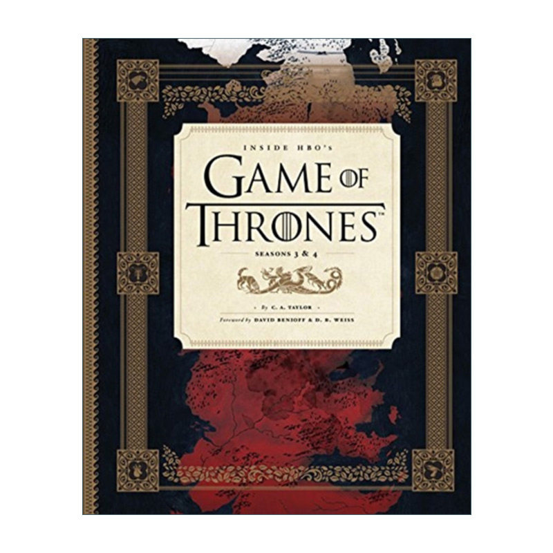 权力的游戏 英文原版 Inside HBO's Game of Thrones #2 HBO官方设定 3-4季 英文版 进口英语原版书籍