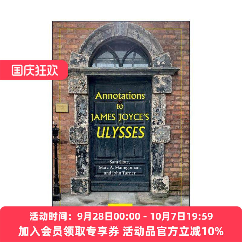 英文原版 Annotations to James Joyce's Ulysses 尤利西斯注释版 超一万两千条注释 英文版 进口英语原版书籍