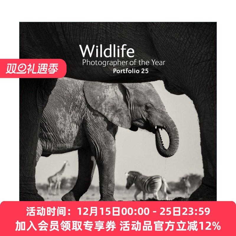 年度野生动物摄影师作品集 英文原版 Wildlife Photographer of the Year Portfolio 25 第25卷 精装 英文版 进口英语原版书籍