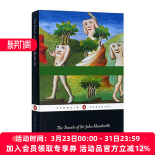 英文版 书籍 Mandeville 约翰 John Travels Sir 进口英语原版 英文原版 曼德维尔爵士游记 The