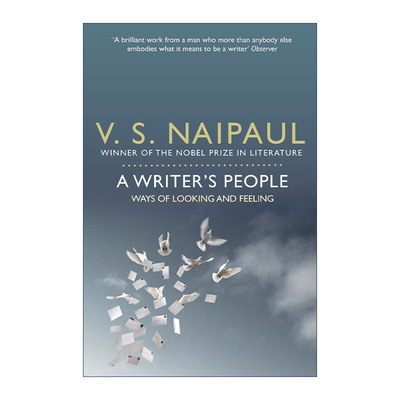 英文原版 A Writer's People 作家看人 看 这个世界 诺贝尔文学奖得主奈保尔 V.S.Naipaul 英文版 进口英语原版书籍