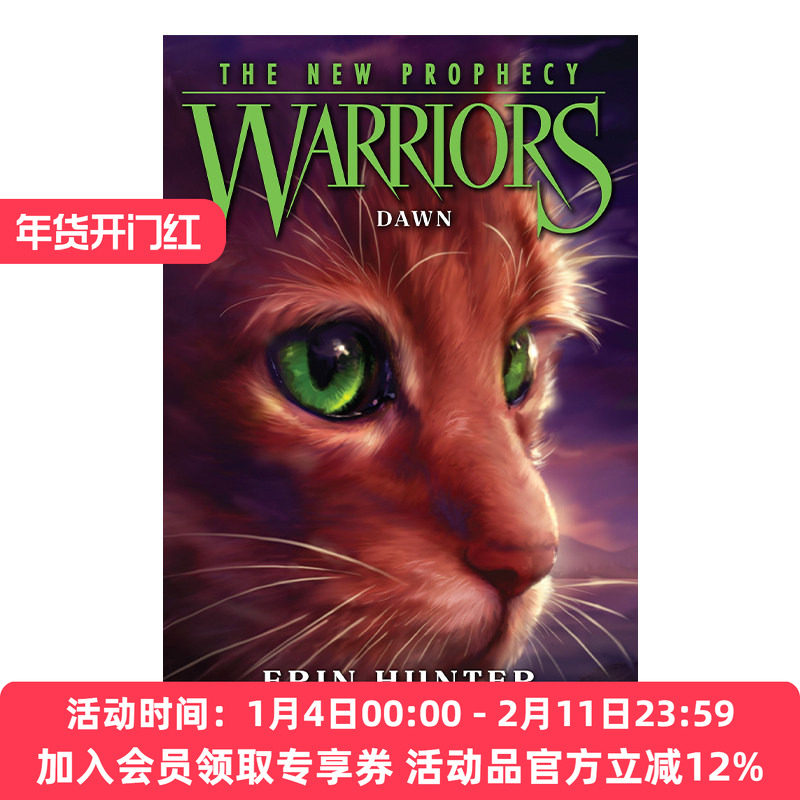 英文原版小说 Warriors The New Prophecy (3) — Dawn 猫武士二部曲新预言3重现家园 英文版 进口英语原版书籍,书籍/杂志/报纸,儿童读物原版书,淘宝优惠券,粉丝福利购,淘宝优惠卷