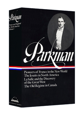 英文原版 Francis Parkman 弗朗西斯 帕克曼第一卷 精装 英文版 进口英语原版书籍