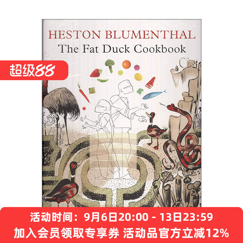 英文原版 The Fat Duck Cookbook 英国肥鸭餐厅烹饪书 米其林三星餐厅 精装 英文版 进口英语原版书籍
