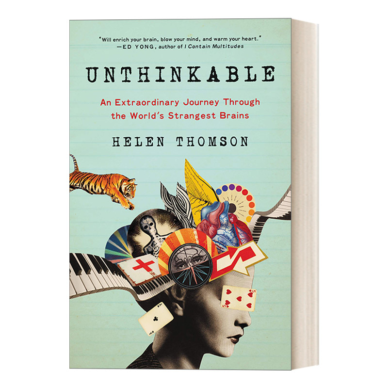 不可思议 英文原版 Unthinkable 世界上zui奇怪大脑的非凡旅程 脑科普读物 AP心理学读物 英文版 进口英语原版书籍