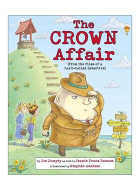 英文原版 The Crown Affair Nursery-Rhyme Mysteries 童谣之谜系列2 皇冠事件 儿童章节桥梁侦探故事书 不要告状 除非是大事作者