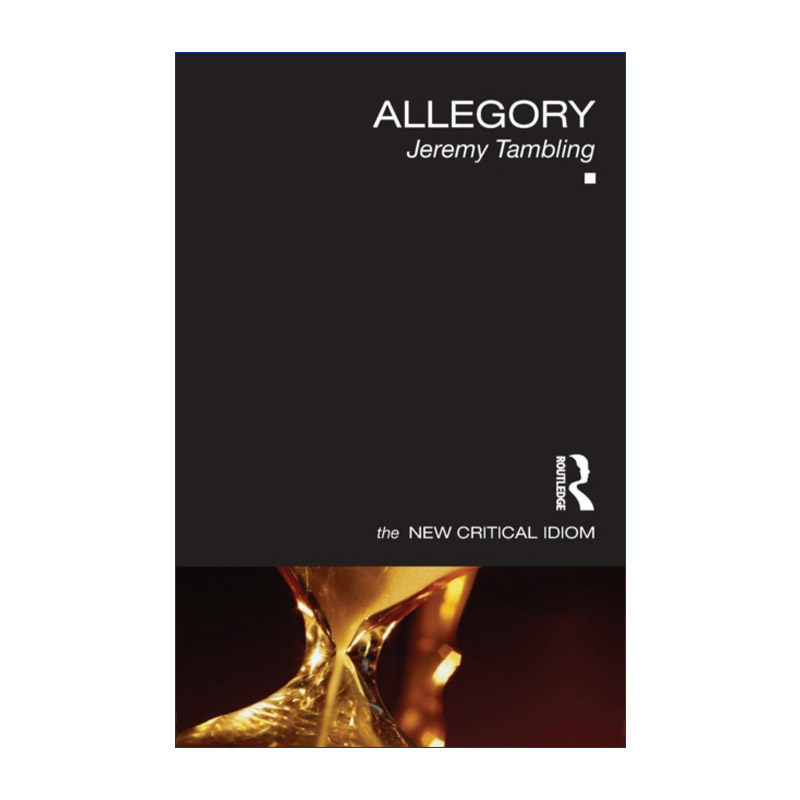 新批判俗语系列 英文原版 Allegory 寓言 英文版 进口英语原版书籍