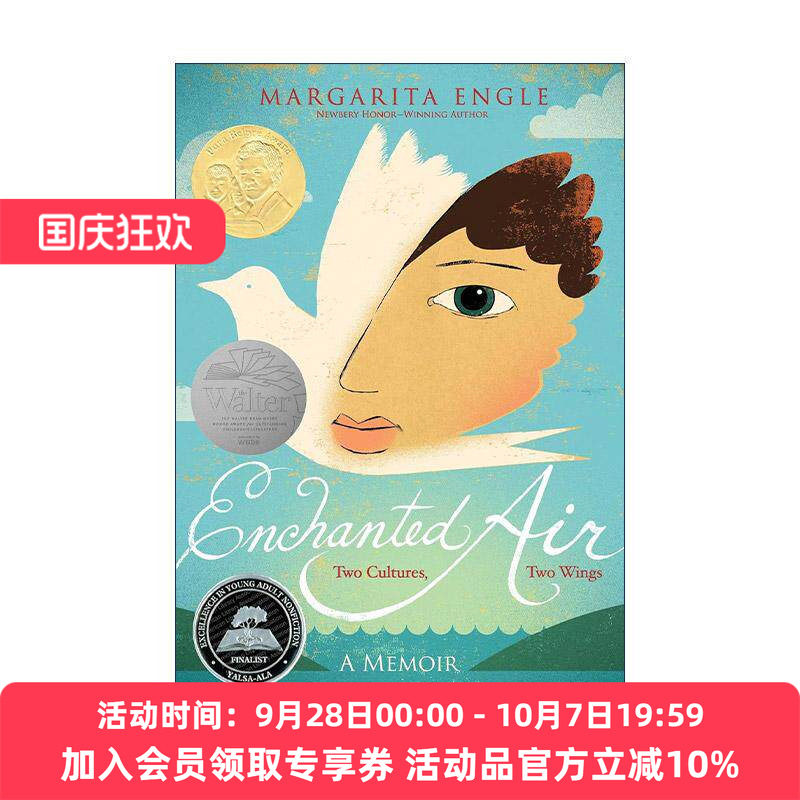 英文原版 Enchanted Air 魔法空气 关于两种文化 一对翅膀的回忆录 贝普尔作者奖 冷战历史 英文版 进口英语原版书籍
