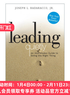 沉静领导 英文原版 Leading Quietly 哈佛商业评论 精装 Joseph Badaracco 英文版 进口英语原版书籍