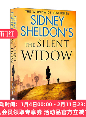 英文原版 Sidney Sheldon's the Silent Widow 西德尼·谢尔顿 缄默女人 英文版 进口英语原版书籍