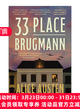 英文原版 33 Place Brugmann 布鲁日曼广场33号 Alice Austen 战时女性小说 英文版 进口英语原版书籍