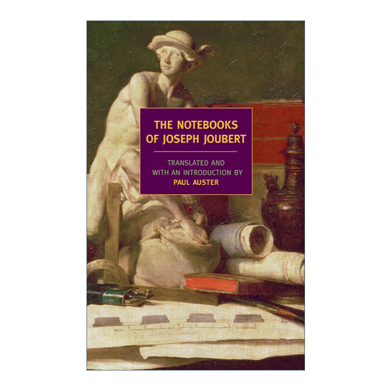 英文原版小说 The Notebooks of Joseph Joubert约瑟夫·儒贝尔笔记选集法国文人随思录英文版进口英语原版书籍-封面