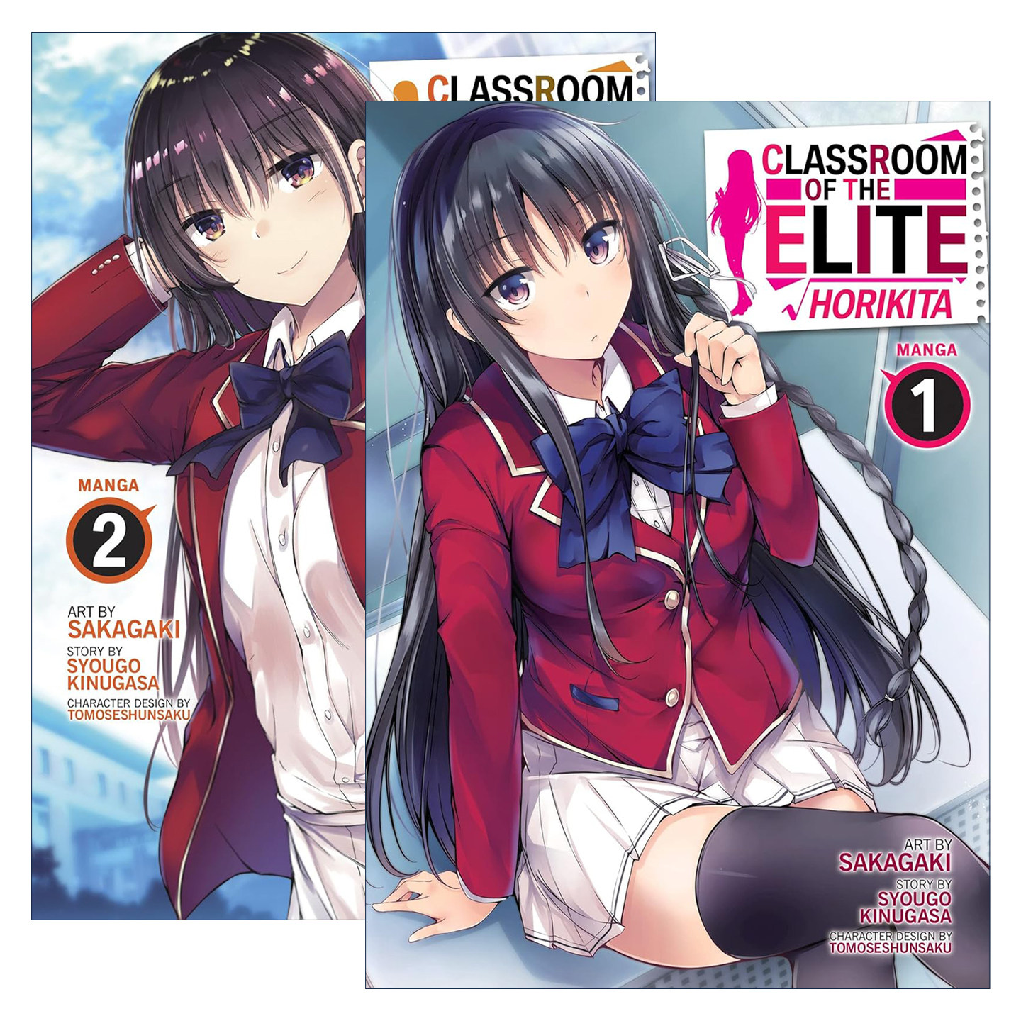 英文原版 Classroom of the Elite Horikita 欢迎来到实力至上主义的教室 堀北铃音篇2册 日本校园漫画 英文版 进口英语原版书籍