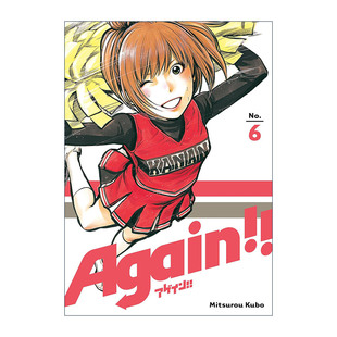 英文原版 Again 6 再一次06 同名动漫漫画 桃花期作者 冰上的尤里角色原案久保美津郎 英文版 进口英语原版书籍
