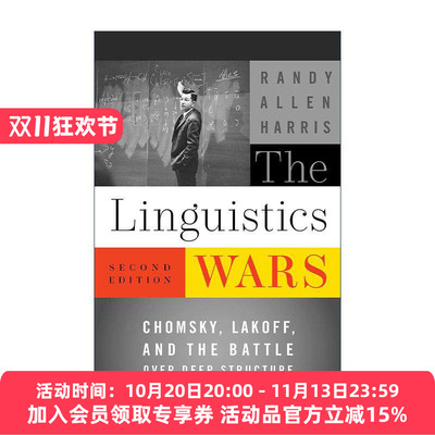 英文原版 The Linguistics Wars 语言学论战 乔姆斯基与莱考夫 对深层结构的争论 英文版 进口英语原版书籍