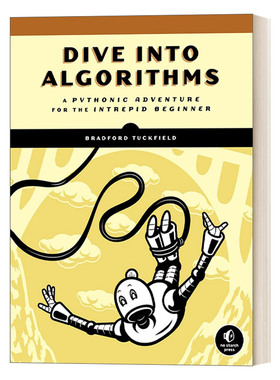 英文原版 Dive Into Algorithms 深入算法 无畏初学者的Python冒险 计算机 Bradford Tuckfield 英文版 进口英语原版书籍