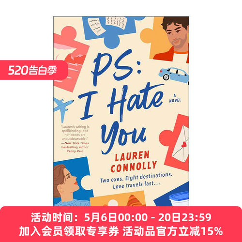 英文原版 PS I Hate You 我讨厌你 北美浪漫喜剧 Lauren Connolly 英文版 进口英语原版书籍