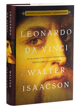列奥纳多达芬奇传 英文原版人物传记 Leonardo da Vinci 乔布斯传作者Walter Isaacson 比尔盖茨推荐 莱昂纳多 文艺复兴 蒙娜丽莎