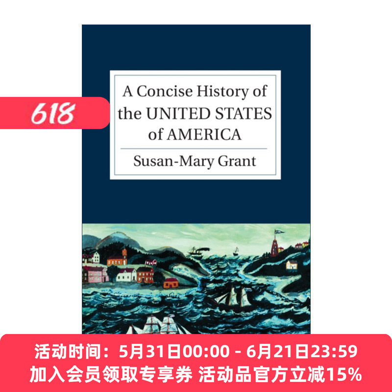 剑桥美国简史  英文原版 A Concise History of the United States America 剑桥大学国别简史系列 英文版 进口英语原版书籍