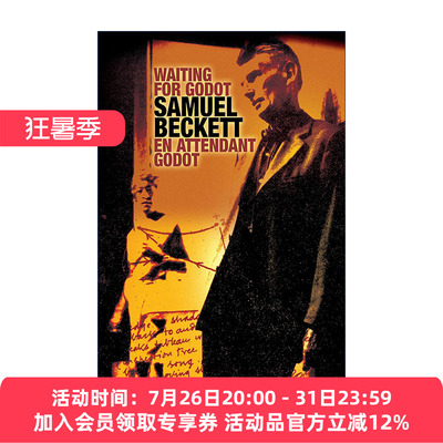 英文原版 Waiting for Godot 等待戈多 双语版 法文原版及塞缪尔贝克特英译版 英文版 进口英语原版书籍