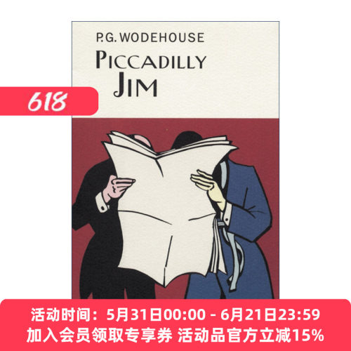 英文原版 Piccadilly Jim 花花公子吉米 P.G.伍德豪斯 Everyman精装收藏版 英文版 进口英语原版书籍
