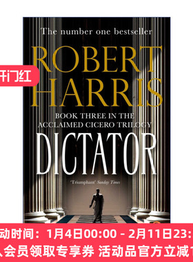 独裁者  英文原版 Dictator 西塞罗三部曲3 罗伯特·哈里斯 英文版 进口英语原版书籍