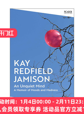 英文原版 An Unquiet Mind 躁郁之心 我与躁郁症共处的30年 一位患躁郁症的女精神科医生的回忆录 英文版 进口英语原版书籍