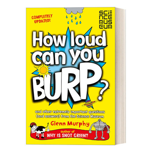 打嗝能打多大声 英文原版 How Loud Can You Burp 英文版 进口英语原版书籍